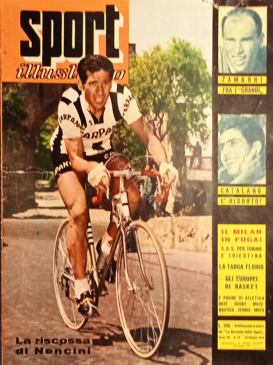 Settimanale - Sport Illustrato N. 22 - Ciclista Gastone Nencini …