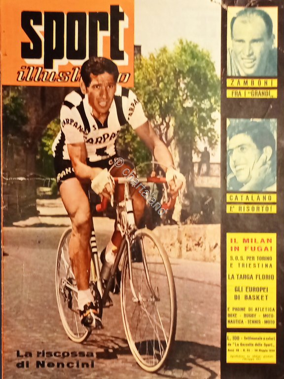 Settimanale - Sport Illustrato N. 22 - Ciclista Gastone Nencini …