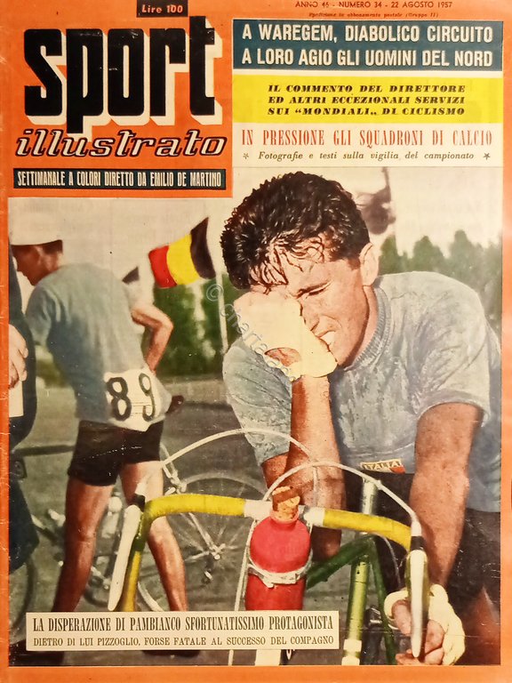 Settimanale - Sport Illustrato N. 34 - Ciclista Arnaldo Pambianco … | Immagine Gallery 1
