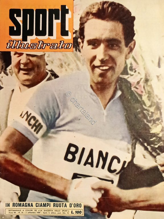 Settimanale - Sport Illustrato N. 36 - Ciclista Silvano Ciampi …