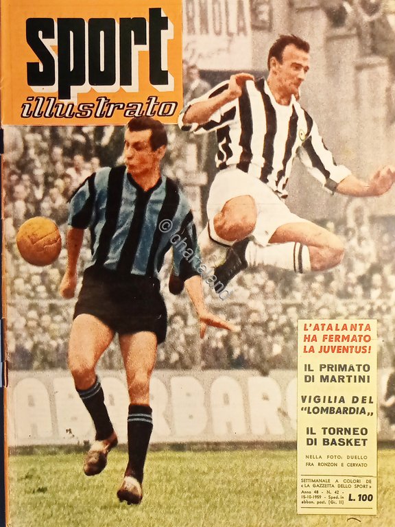 Settimanale - Sport Illustrato N. 42 - L'Atalanta ha fermato …