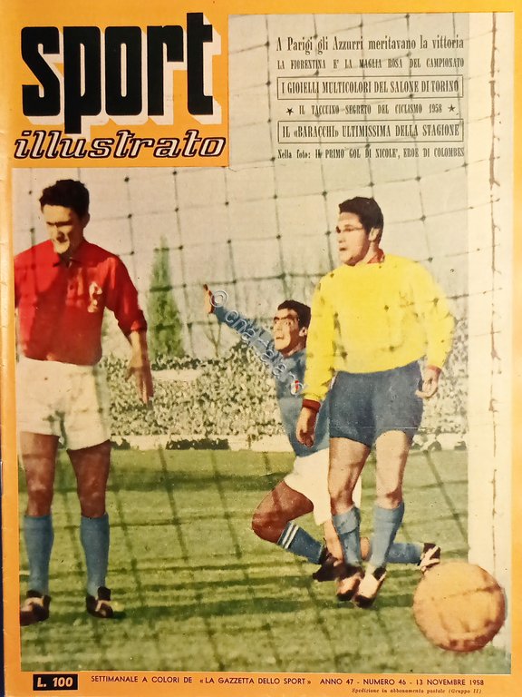 Settimanale - Sport Illustrato N. 46 - Azzurri a Parigi …