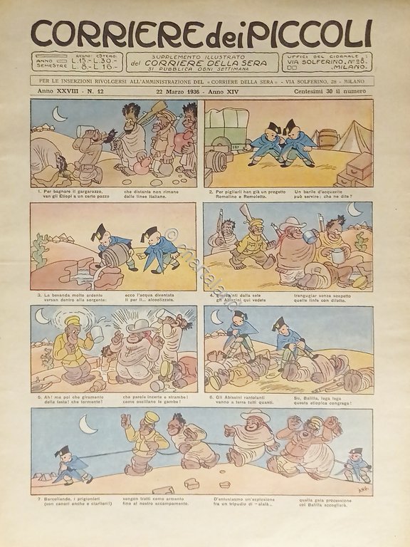 Settimanale a Fumetti per i Ragazzi - Corriere dei Piccoli …