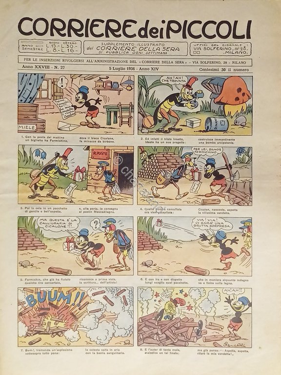 Settimanale a Fumetti per i Ragazzi - Corriere dei Piccoli …