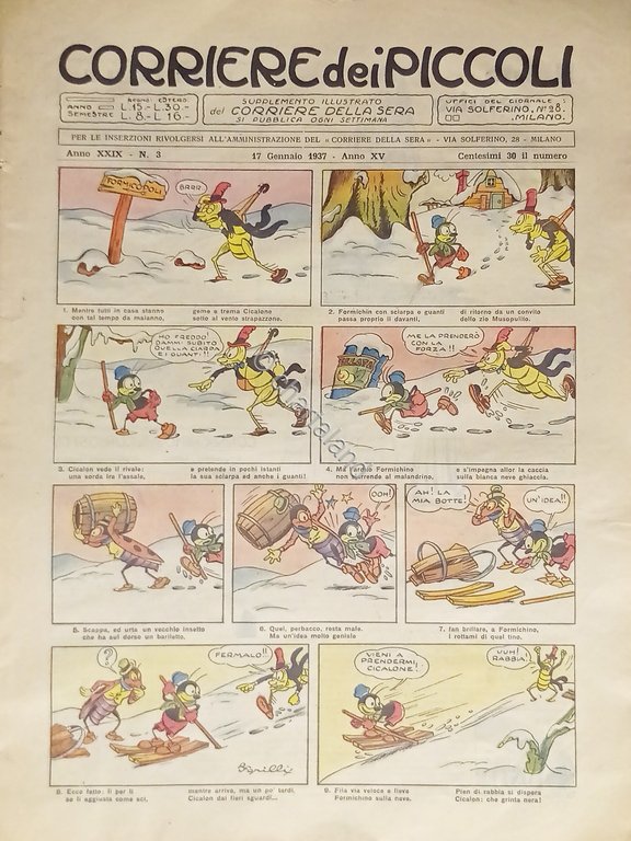 Settimanale a Fumetti per i Ragazzi - Corriere dei Piccoli …