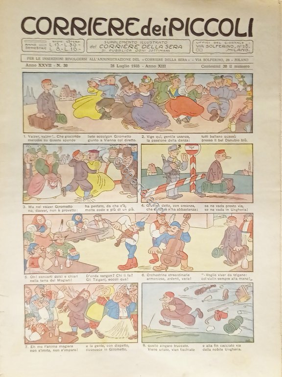 Settimanale a Fumetti per i Ragazzi - Corriere dei Piccoli …