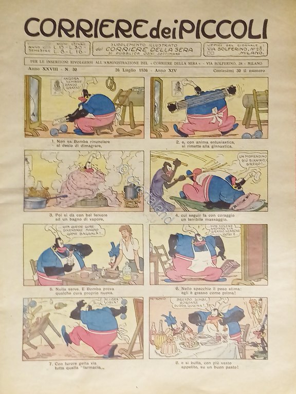 Settimanale a Fumetti per i Ragazzi - Corriere dei Piccoli …