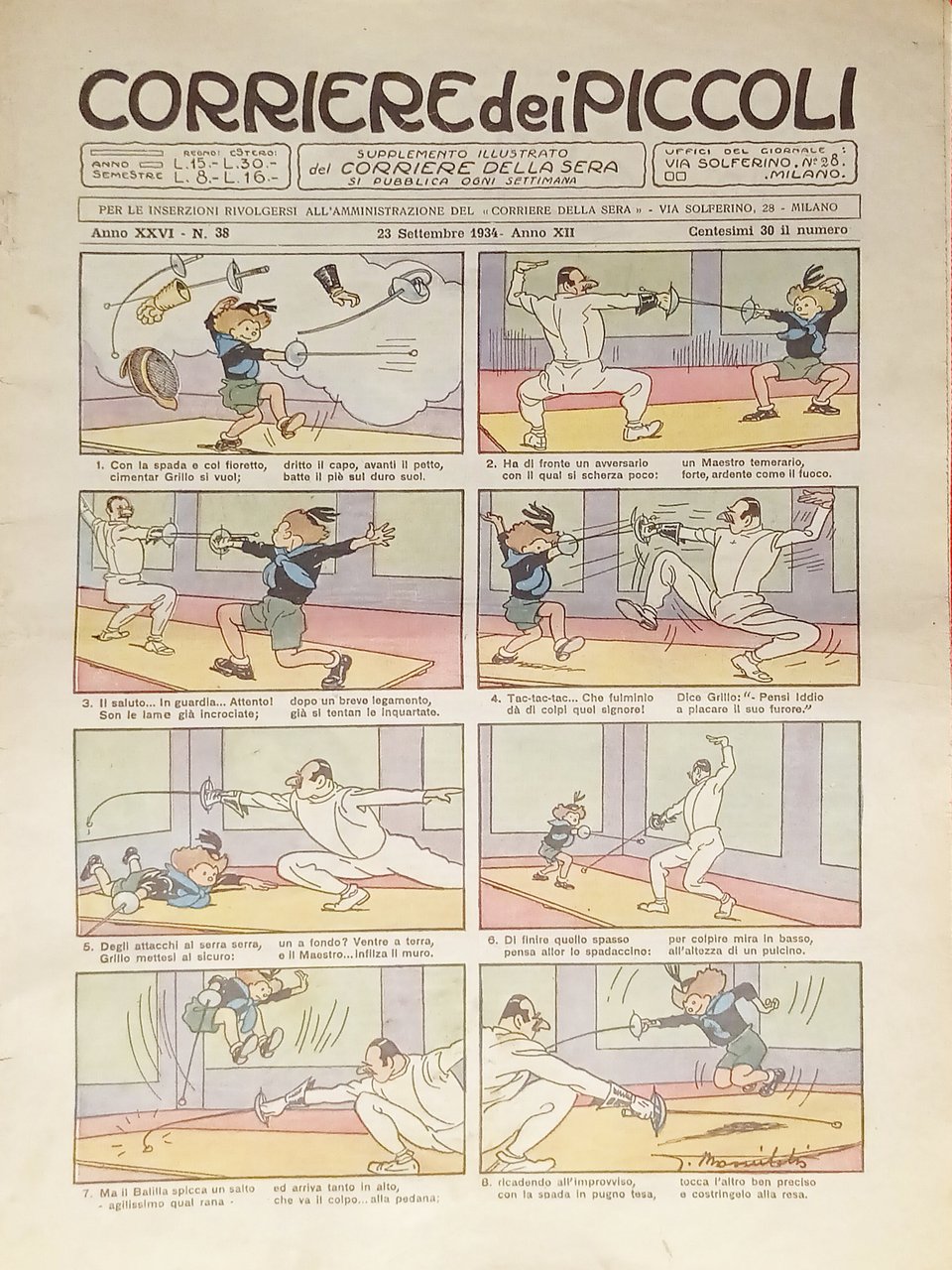 Settimanale a Fumetti per i Ragazzi - Corriere dei Piccoli …