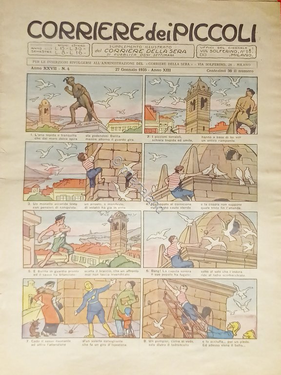 Settimanale a Fumetti per i Ragazzi - Corriere dei Piccoli …