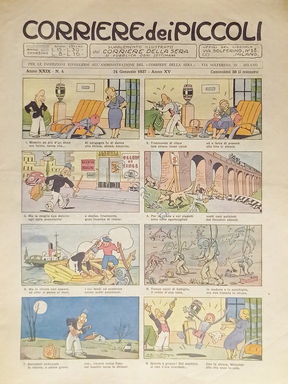 Settimanale a Fumetti per i Ragazzi - Corriere dei Piccoli …