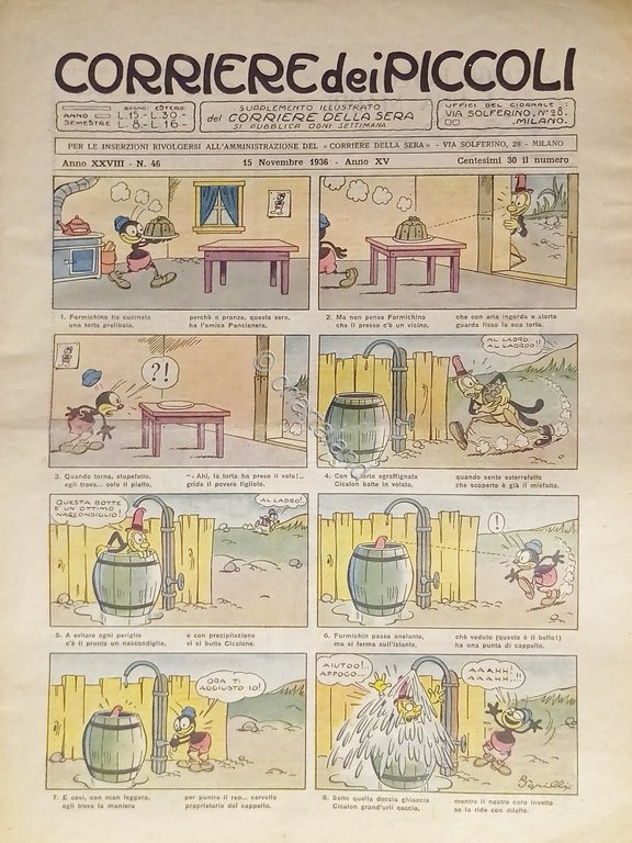 Settimanale a Fumetti per i Ragazzi - Corriere dei Piccoli …