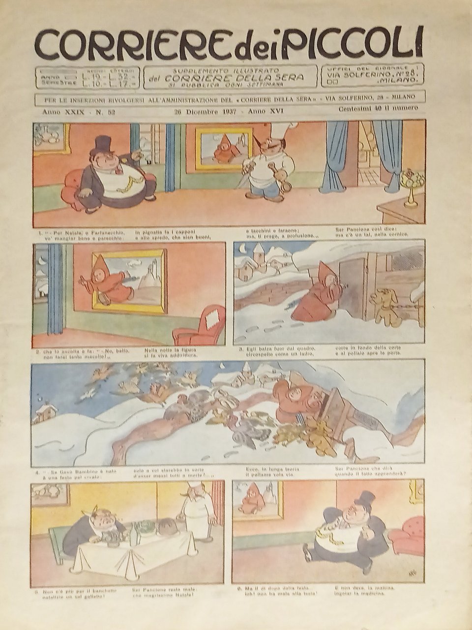 Settimanale a Fumetti per i Ragazzi - Corriere dei Piccoli …