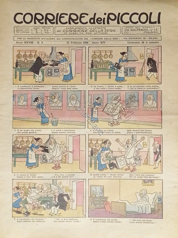 Settimanale a Fumetti per i Ragazzi - Corriere dei Piccoli …