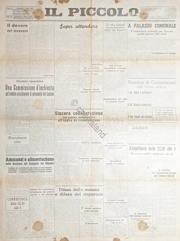 Settimanale di Alessandria - Il Piccolo N. 32 - Una …