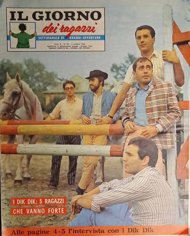 Settimanale di Grandi Avventure - Il Giorno dei Ragazzi n.38 - 1966 B. Jacovitti