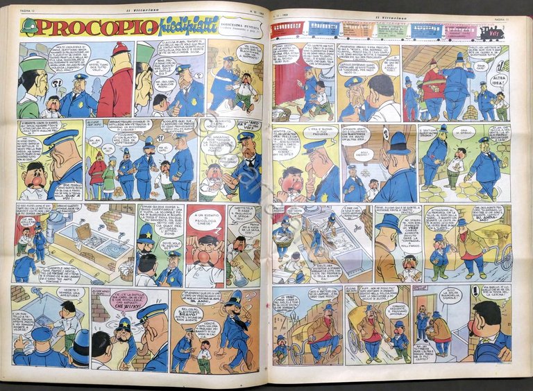 Settimanale per ragazzi Fumetti - Il Vittorioso - Anno completo …