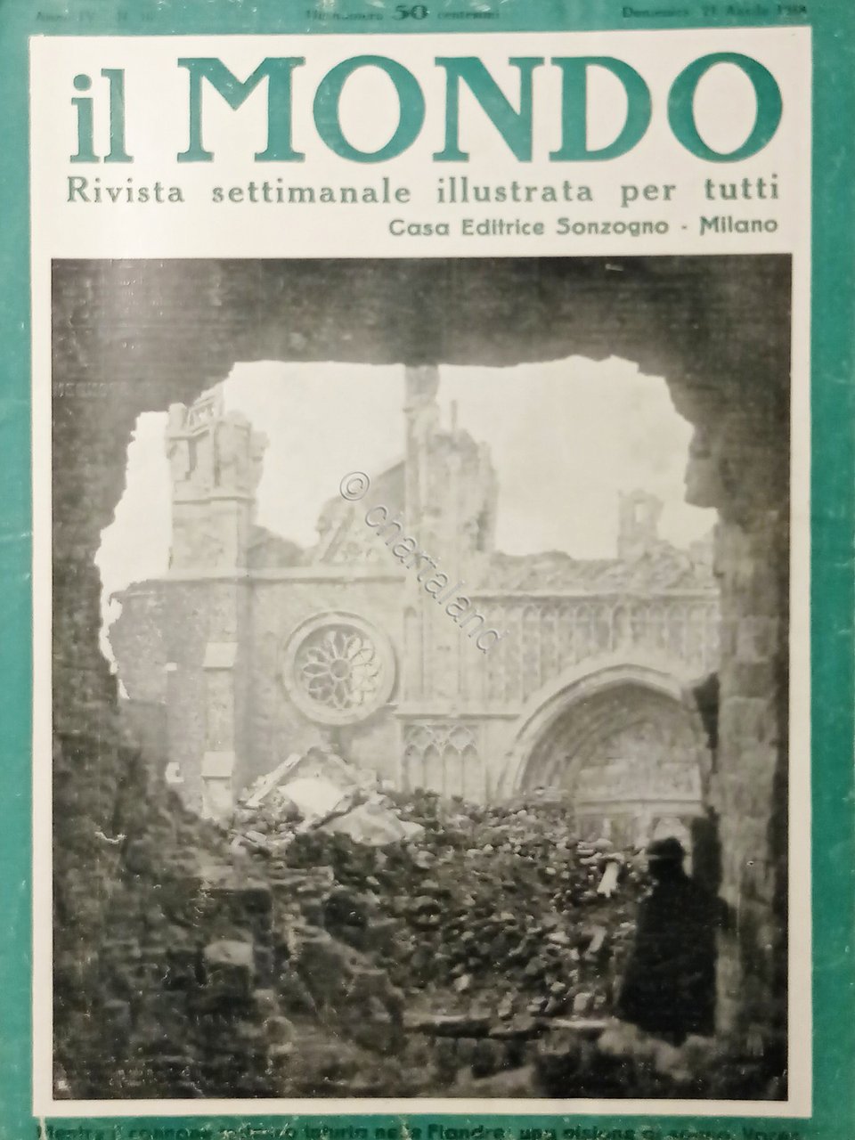 Settimanale WWI - Il Mondo N. 16 - Mentre il …