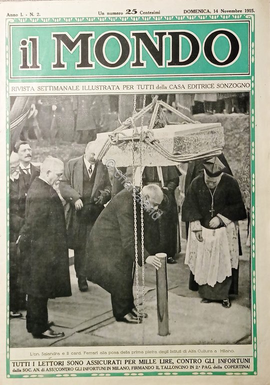 Settimanale WWI - Il Mondo N. 2 - Salandra e …