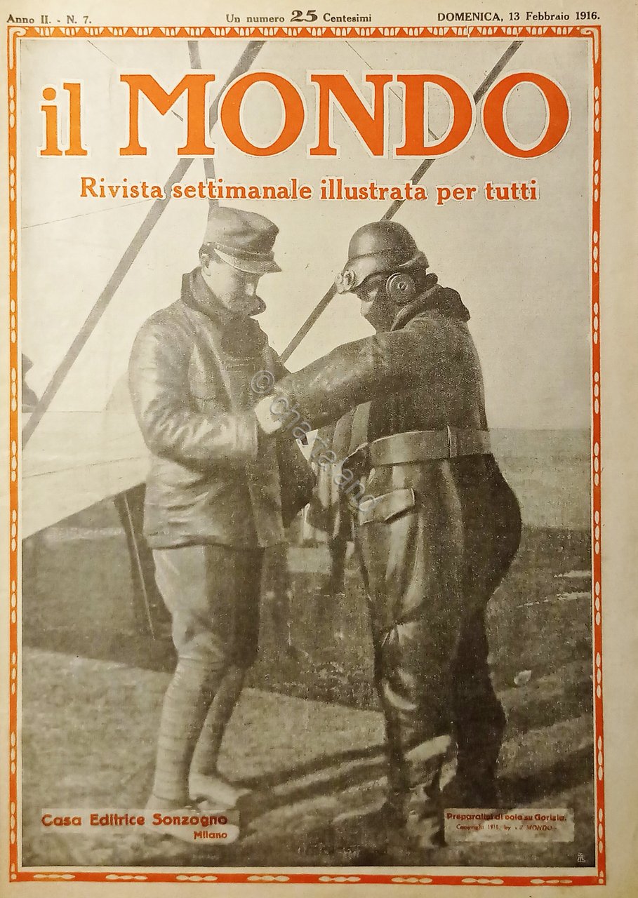Settimanale WWI - Il Mondo N. 7 - Preparativi di …