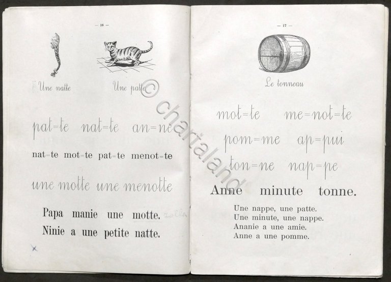 Sillabario - Chez Nous - Syllabaire - 1^ Parte - …