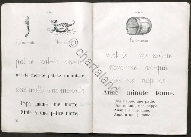 Sillabario - Chez Nous - Syllabaire - 1^ Parte - …