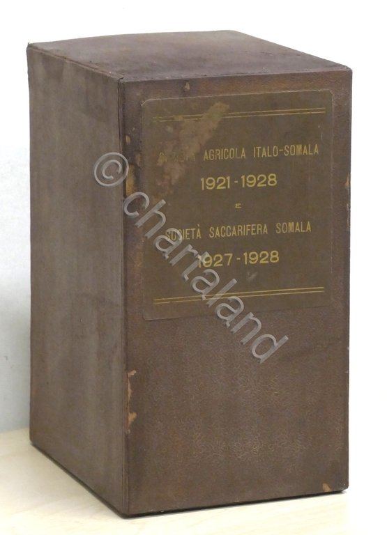 Società Agricola Italo-Somala 1921-1928 - Raccolta di 200 Fotografie