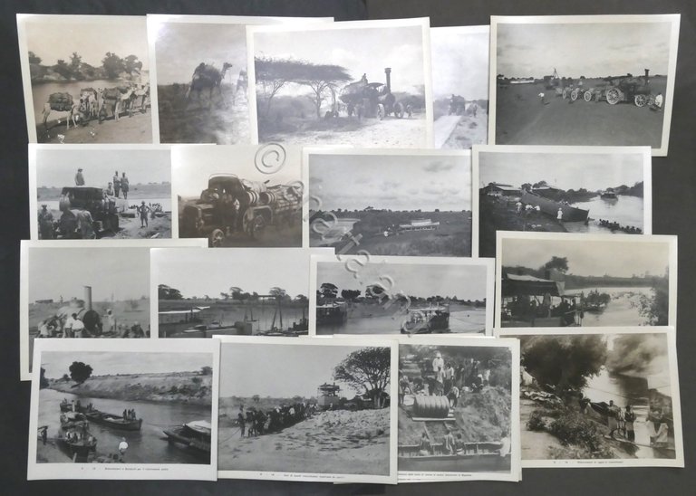 Società Agricola Italo-Somala 1921-1928 - Raccolta di 200 Fotografie