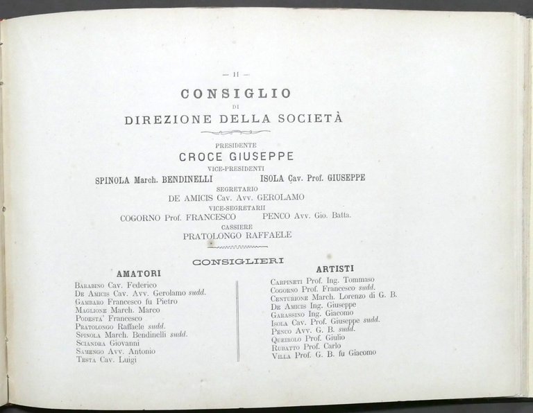 Società Promotrice Belle Arti in Genova - Album XIX Esposizione …