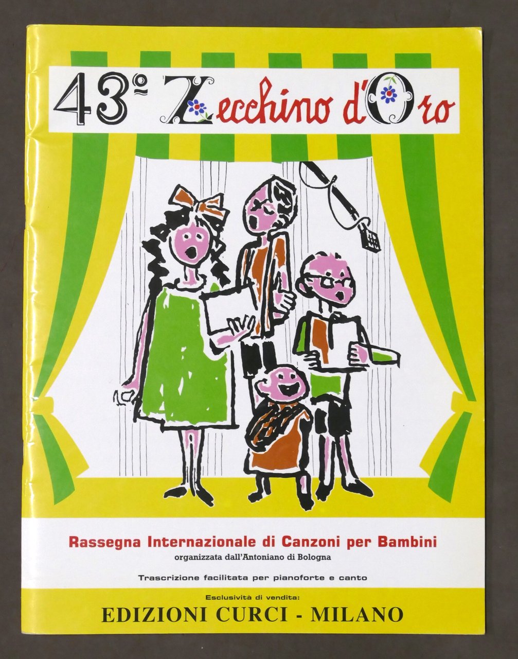 Spartiti - 43° Zecchino d'Oro - canzoni per bambini - …