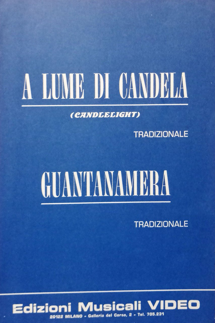 Spartiti - A Lume di Candela ( Valzer ) - …