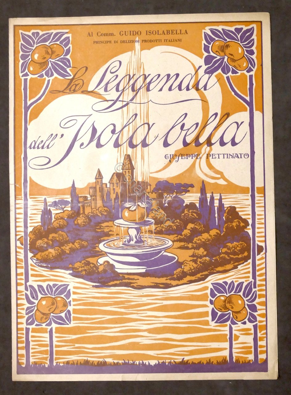 Spartiti - Al Comm. Guido Isolabella - La Leggenda dell'Isola …