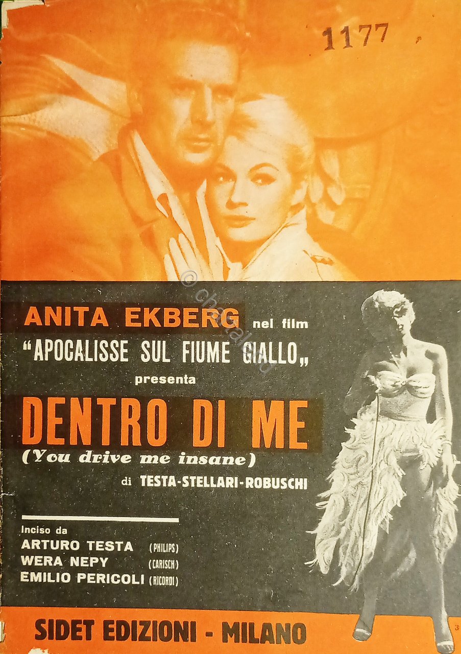 Spartiti - Anita Ekberg - Dentro di me ( Slow …