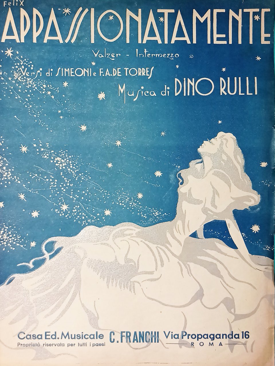 Spartiti - Appassionatamente - Valzer Intermezzo - De Torres e …