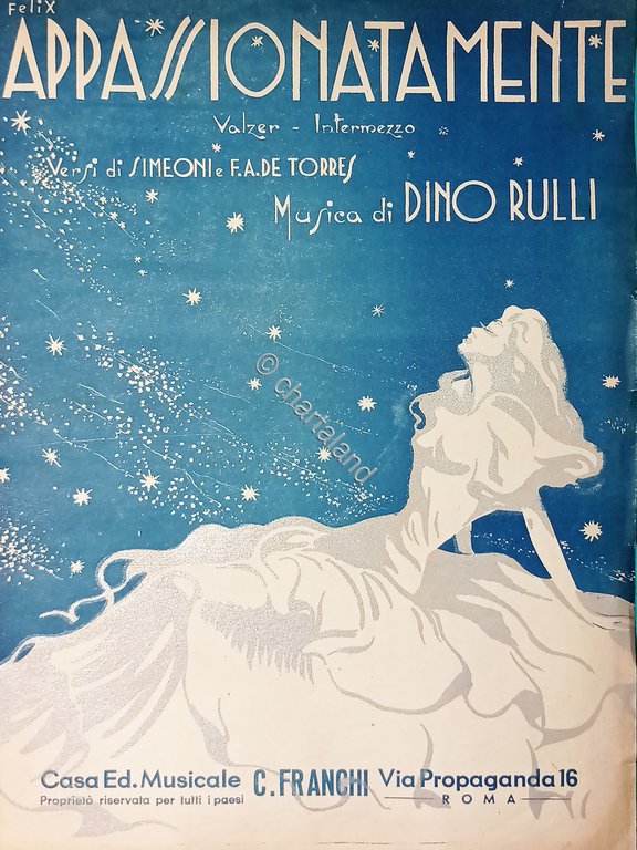 Spartiti - Appassionatamente - Valzer Intermezzo - De Torres e …