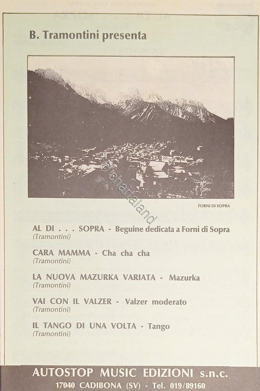 Spartiti - B. Tramontini presenta - Raccolta - 1988