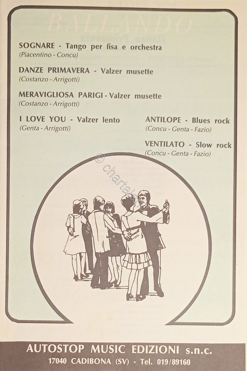 Spartiti - Ballando - Raccolta - 1988