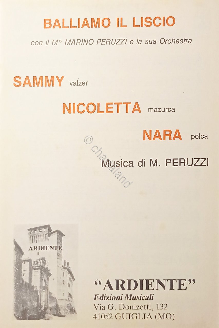 Spartiti - Balliamo il Liscio con M. Peruzzi e la …