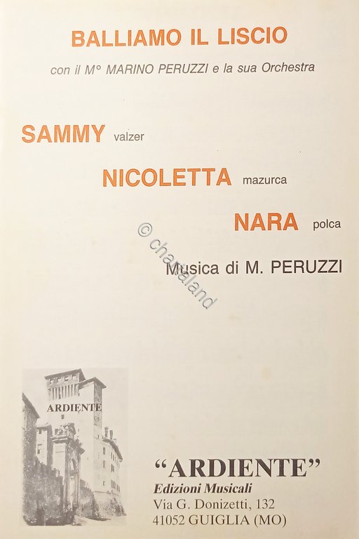 Spartiti - Balliamo il Liscio con M. Peruzzi e la …