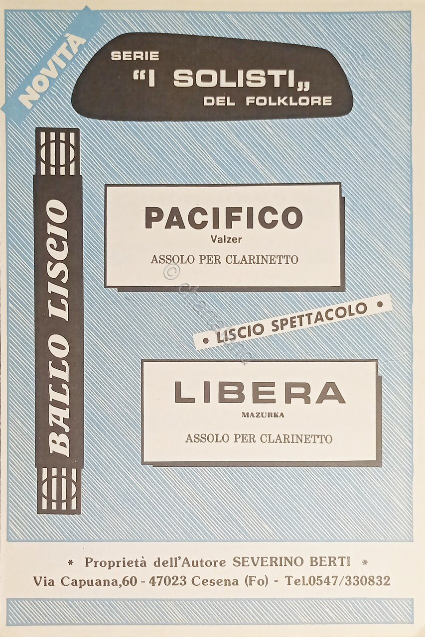 Spartiti - Ballo Liscio I Solisti del Folklore - Musica …