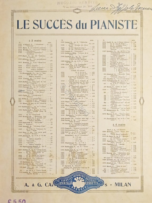 Spartiti - Bolero - Danza Spagnola di R. Favarger - … | Immagine Gallery 2