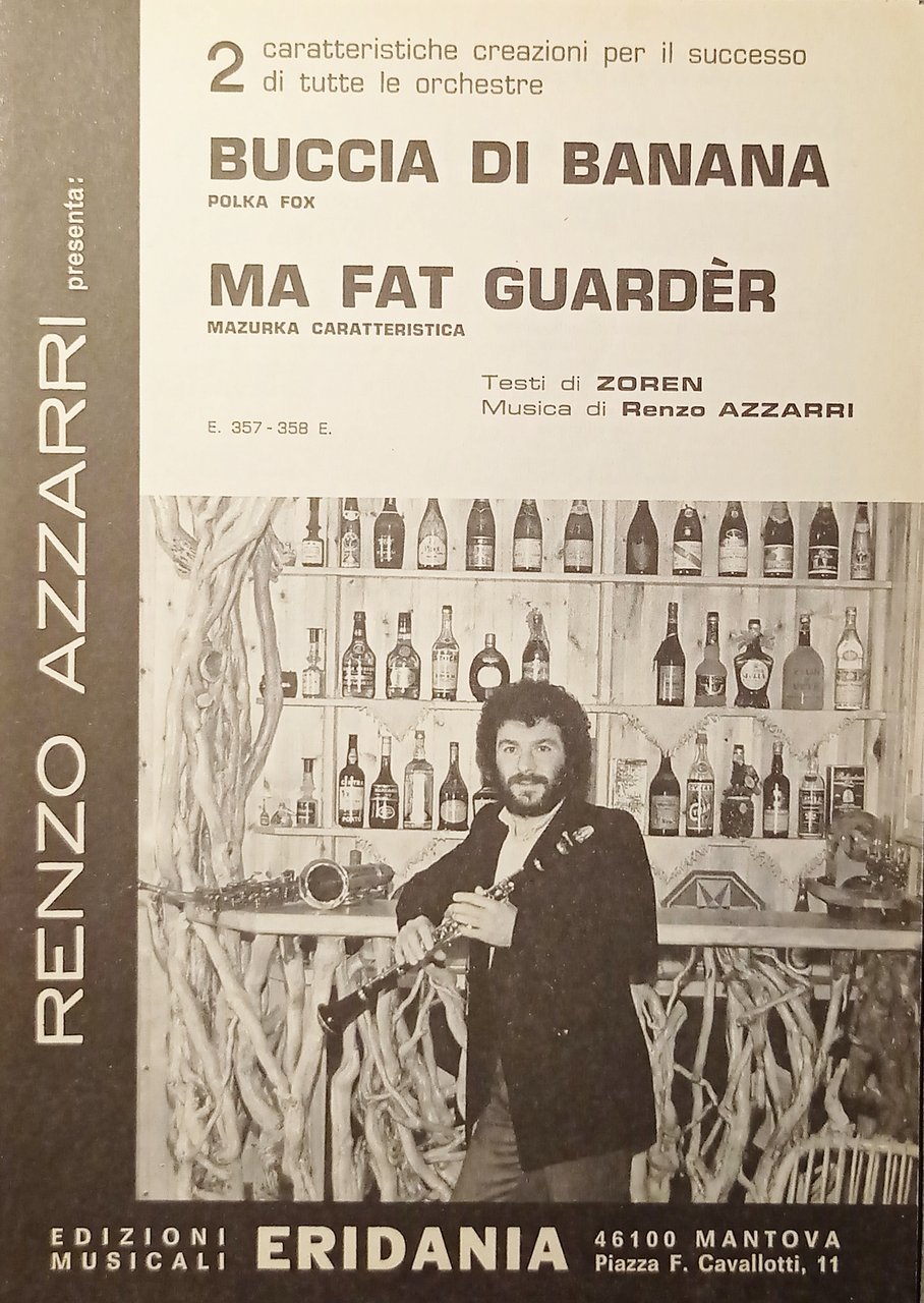 Spartiti - Buccia di Banana - Ma Fat Guardèr - … | Immagine principale