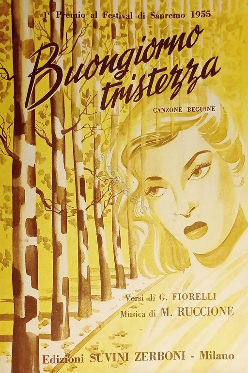 Spartiti - Buongiorno Tristezza per Canto, Mandolino o Fisarmonica - … | Immagine Gallery 2