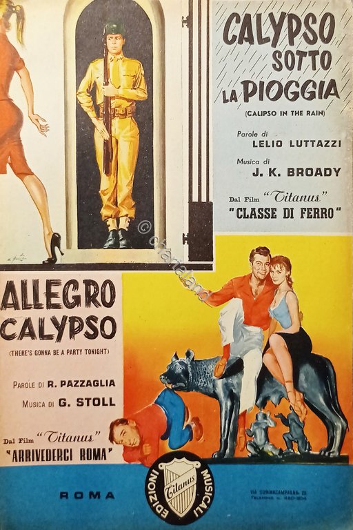 Spartiti - Calypso sotto la pioggia - Allegro Calypso - …