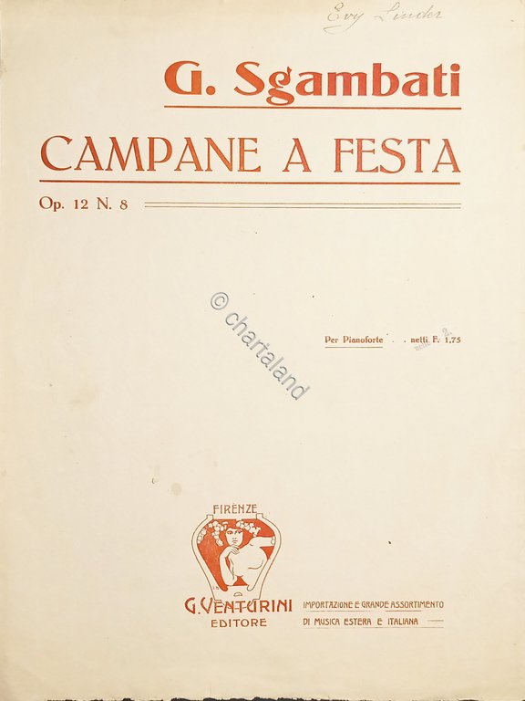 Spartiti - Campane a Festa Op. 12 N. 8 per …