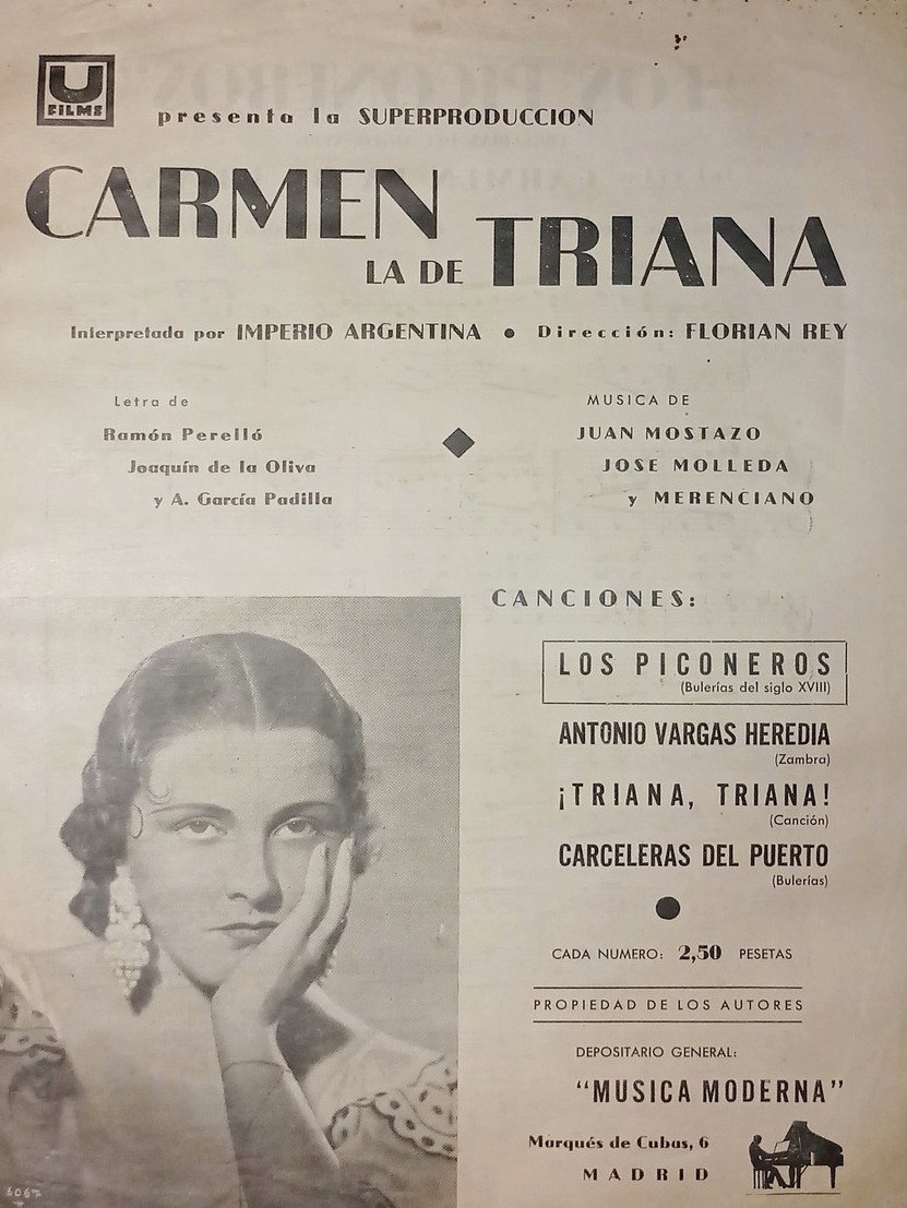 Spartiti - Carceleras del Puerto dal film Carmen la de …