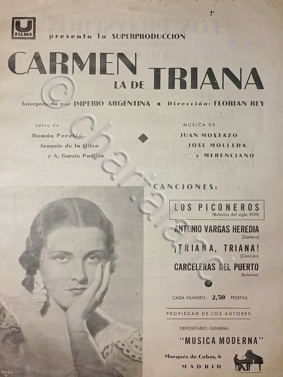 Spartiti - Carceleras del Puerto dal film Carmen la de …