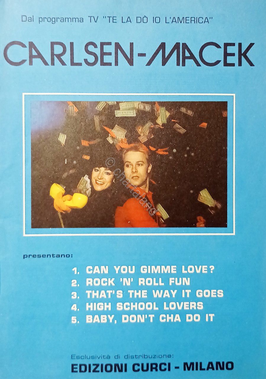 Spartiti - Carlsen- Macek - Raccolta dal programma TV - …