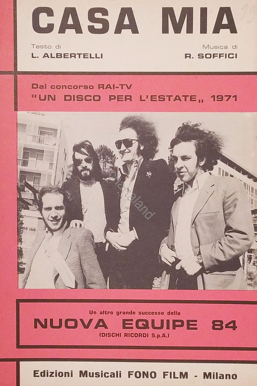 Spartiti - Casa mia - L. Albertelli - R. Soffici …