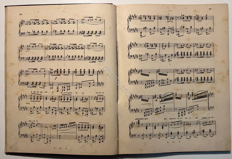 Spartiti - Cavalleria Rusticana - Melodramma per Piano di P. … | Immagine Gallery 6