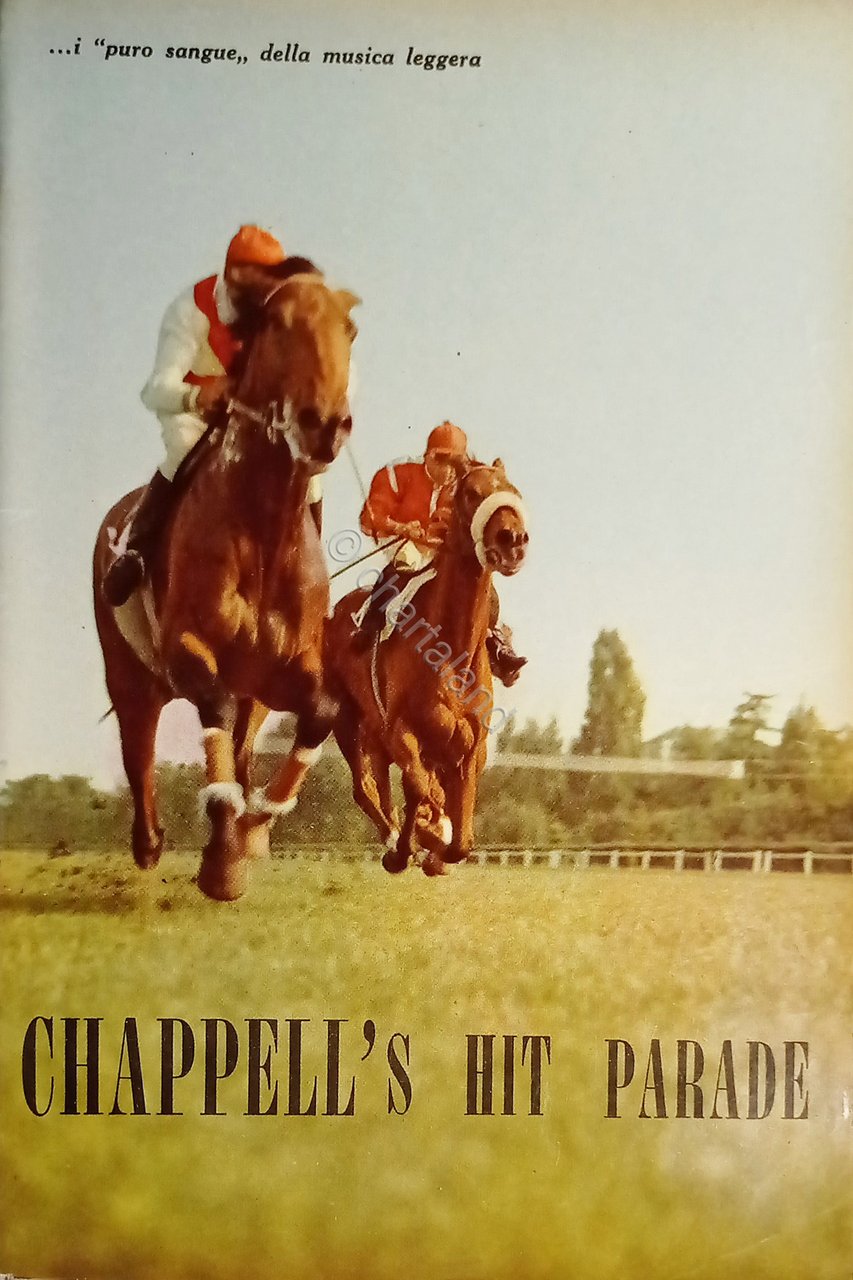 Spartiti - Chappell's Hit Parade - Raccolta - 1960